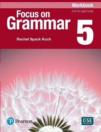 Book Cover Focus on Grammar 5 Workbook