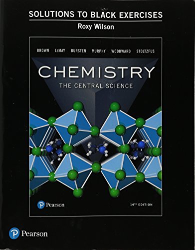 Book Cover Student Solutions Manual to Black Exercises for Chemistry: The Central Science