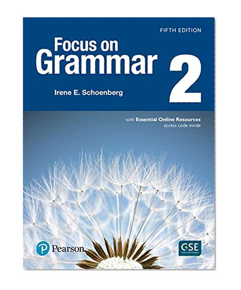 Book Cover Focus on Grammar 2 with Essential Online Resources (5th Edition)