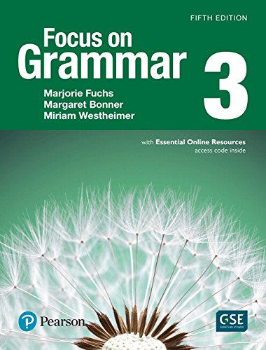 Book Cover Focus on Grammar 3 with Essential Online Resources (5th Edition)