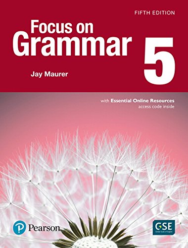 Book Cover Focus on Grammar 5 with Essential Online Resources (5th Edition)