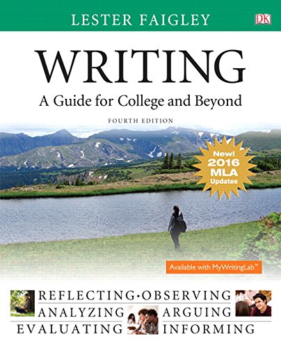 Book Cover Writing: A Guide for College and Beyond, MLA Update Edition (4th Edition)