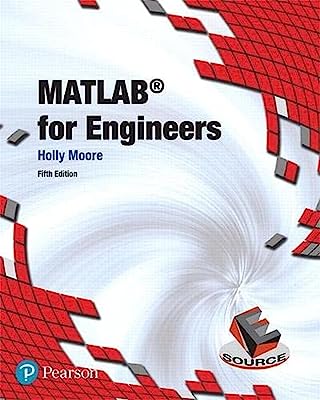Book Cover MATLAB for Engineers (5th Edition)