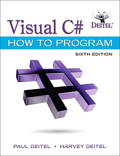 Book Cover Visual C# How to Program (Deitel Series)