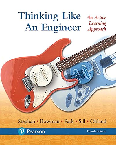 Book Cover Thinking Like an Engineer: An Active Learning Approach
