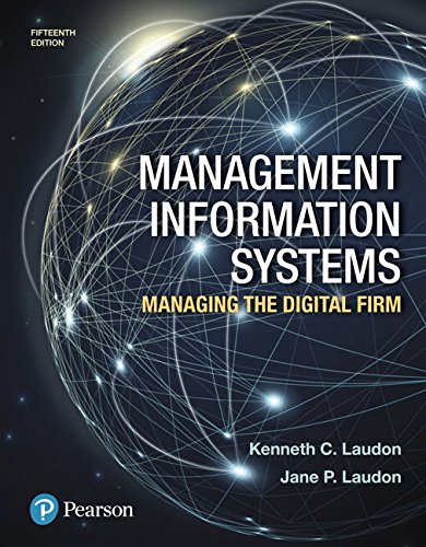 Book Cover Management Information Systems: Managing the Digital Firm