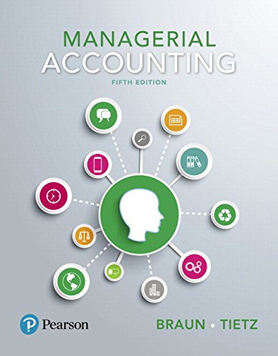 Book Cover Managerial Accounting, Student Value Edition Plus MyLab Accounting with Pearson eText -- Access Card Package (5th Edition)