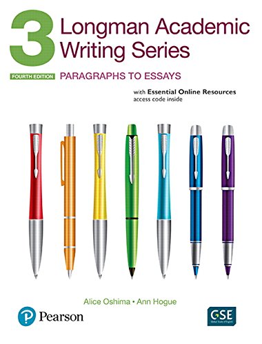 Book Cover Longman Academic Writing Series 3: Paragraphs to Essays, with Essential Online Resources