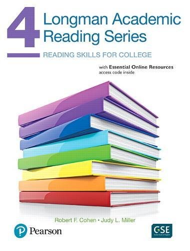 Book Cover Longman Academic Reading Series 4 with Essential Online Resources