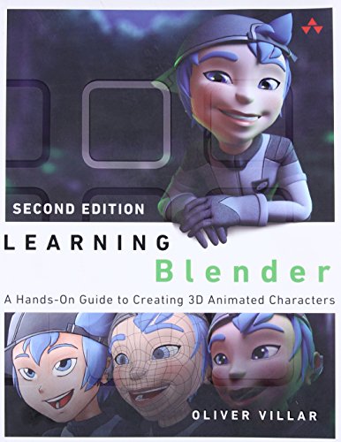 Book Cover Learning Blender: A Hands-On Guide to Creating 3D Animated Characters