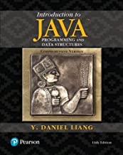Book Cover Introduction to Java Programming and Data Structures, Comprehensive Version
