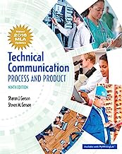 Book Cover Technical Communication: Process and Product, MLA Update