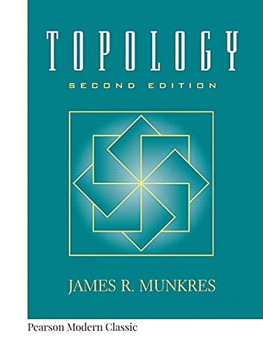 Book Cover Topology (Classic Version) (Pearson Modern Classics for Advanced Mathematics Series)