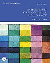 Book Cover 45 Techniques Every Counselor Should Know (Merrill Counseling)