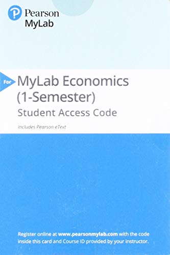 Book Cover MyLab Economics with Pearson eText -- Access Card -- for Microeconomics