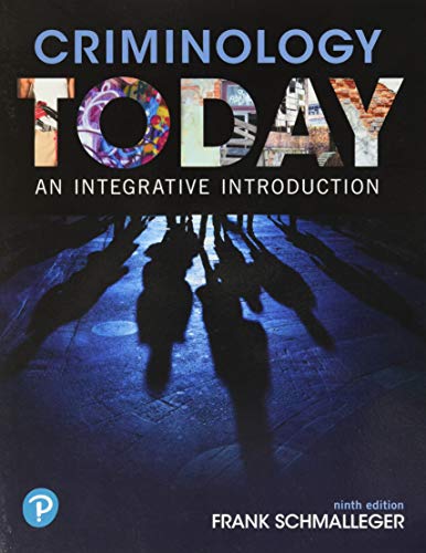 Book Cover Criminology Today: An Integrative Introduction (What's New in Criminal Justice)