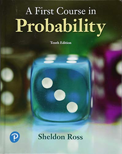 Book Cover First Course in Probability, A