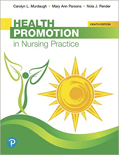 Book Cover Health Promotion in Nursing Practice