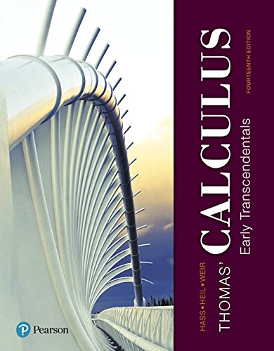 Book Cover Thomas' Calculus: Early Transcendentals -- MyLab Math with Pearson eText Access Code