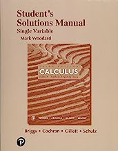 Book Cover Student's Solutions Manual for Single Variable Calculus: Early Transcendentals