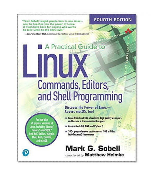 Book Cover A Practical Guide to Linux Commands, Editors, and Shell Programming (4th Edition)