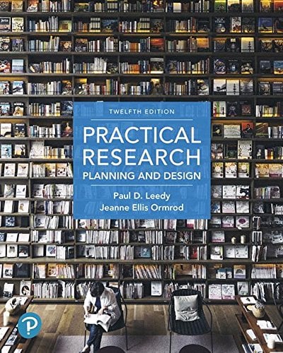 Book Cover Practical Research: Planning and Design (12th Edition)