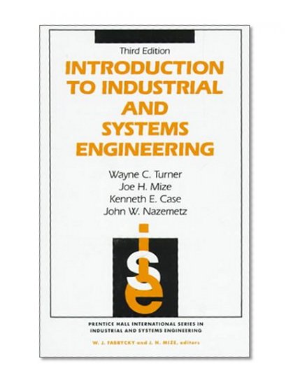Book Cover Introduction To Industrial And Systems Engineering (3rd Edition)