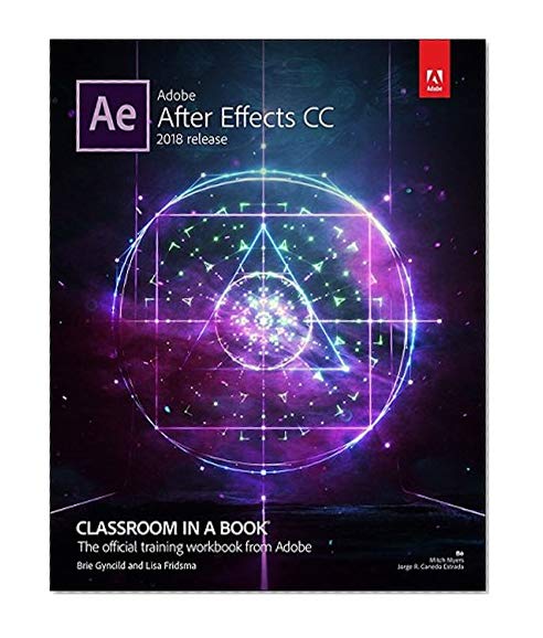 Book Cover Adobe After Effects CC Classroom in a Book (2018 release)
