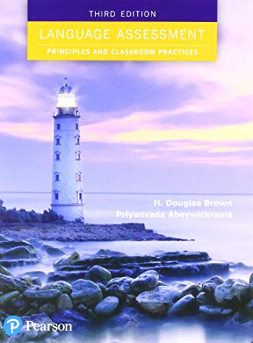 Book Cover Language Assessment: Principles and Classroom Practices