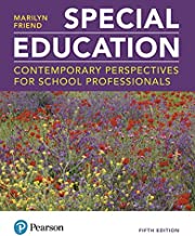 Book Cover Special Education: Contemporary Perspectives for School Professionals