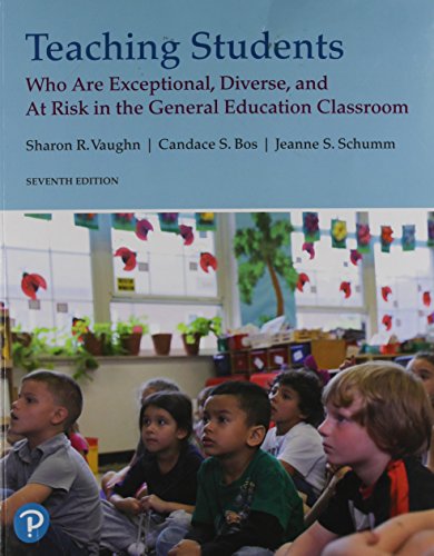 Book Cover Teaching Students Who are Exceptional, Diverse, and At Risk in the General Educational Classroom (7th Edition)