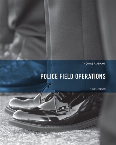 Book Cover Police Field Operations (Always Learning)
