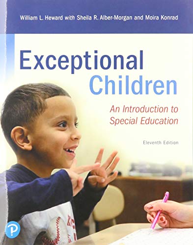 Book Cover Exceptional Children: An Introduction to Special Education (11th Edition)
