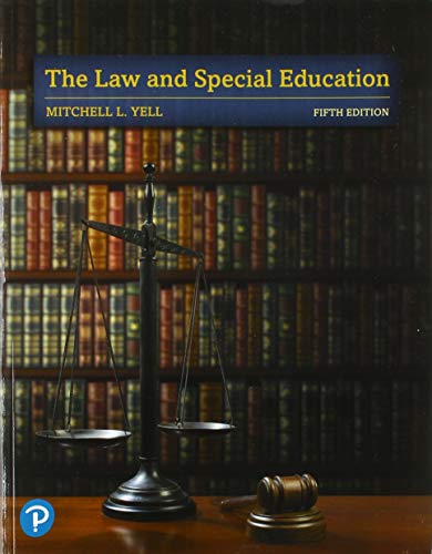Book Cover The Law and Special Education