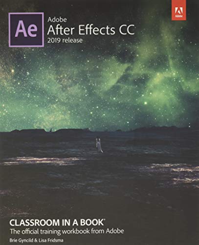 Book Cover Adobe After Effects CC Classroom in a Book (2019 Release)