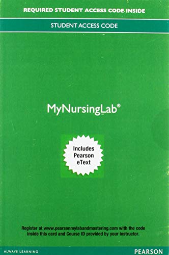Book Cover MyLab Nursing with Pearson eText -- Standalone Access Card -- for Nursing Pharmacology for Nurses