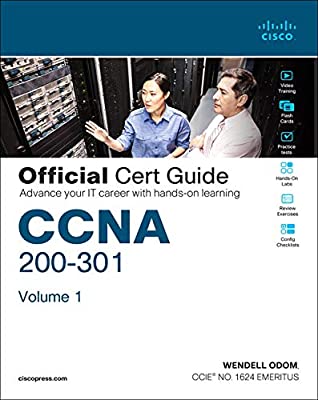 Book Cover CCNA 200-301 Official Cert Guide, Volume 1