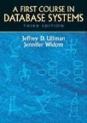 Book Cover A First Course in Database Systems (3rd Edition)