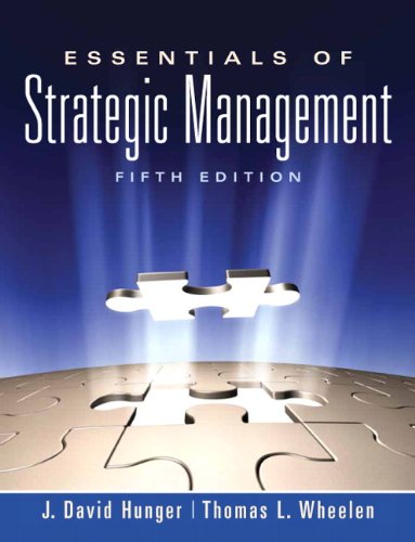 Book Cover Essentials of Strategic Management