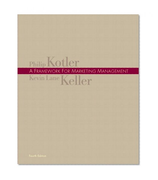 Book Cover Framework for Marketing Management, A (4th Edition)