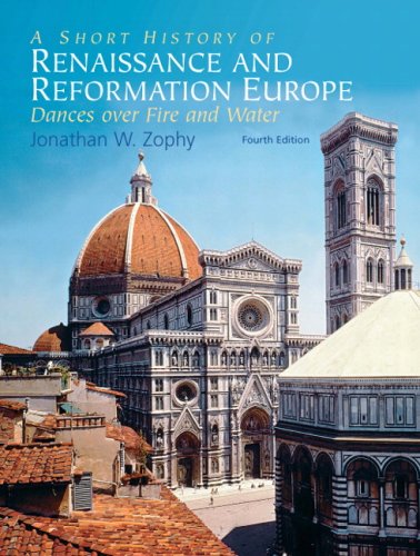 Book Cover A Short History of Renaissance and Reformation Europe (4th Edition)