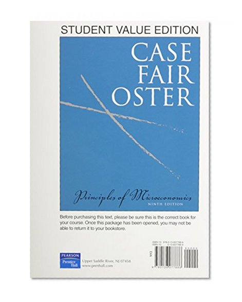 Principles of Micoroeconomics, Student Value Edition (9th Edition)