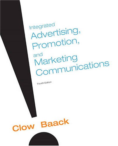 Integrated Advertising, Promotion, and Marketing Communications