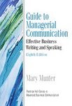 Guide to Managerial Communication