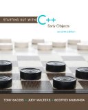 Starting Out with C++: Early Objects (7th Edition)