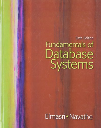 Book Cover Fundamentals of Database Systems (6th Edition)