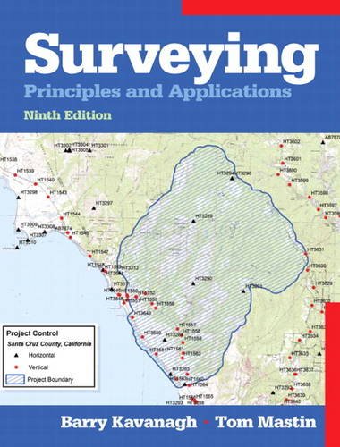 Book Cover Surveying: Principles and Applications (9th Edition)