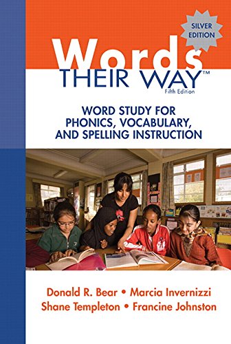 Book Cover Words Their Way: Word Study for Phonics, Vocabulary, and Spelling Instruction (5th Edition) (Words Their Way Series)