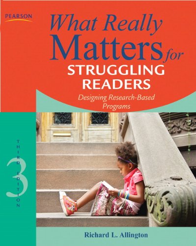 Book Cover What Really Matters for Struggling Readers: Designing Research-Based Programs