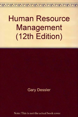 Human Resource Management and DVD Package (12th Edition)